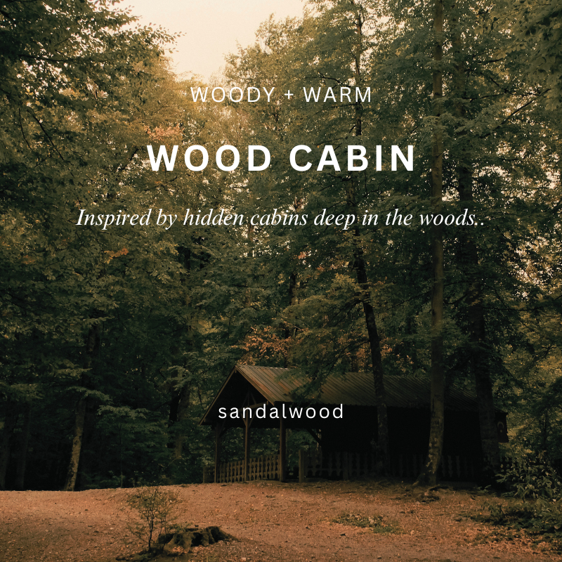 Wood Cabin Soy Candle