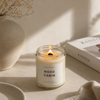 Wood Cabin Soy Candle