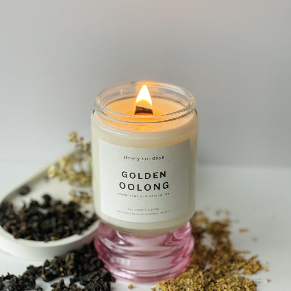 Golden Oolong Soy Candle