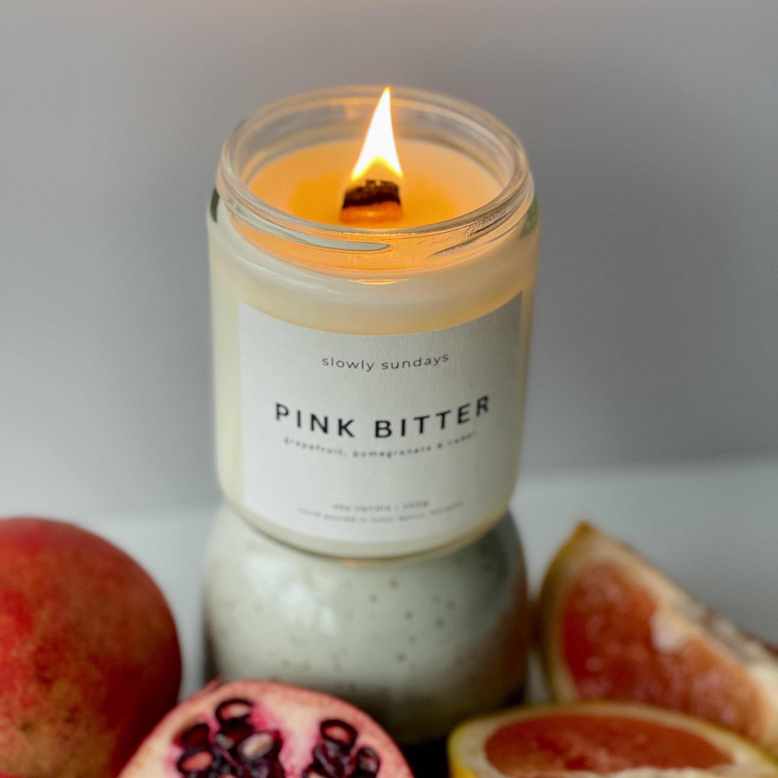 Pink Bitters Soy Candle