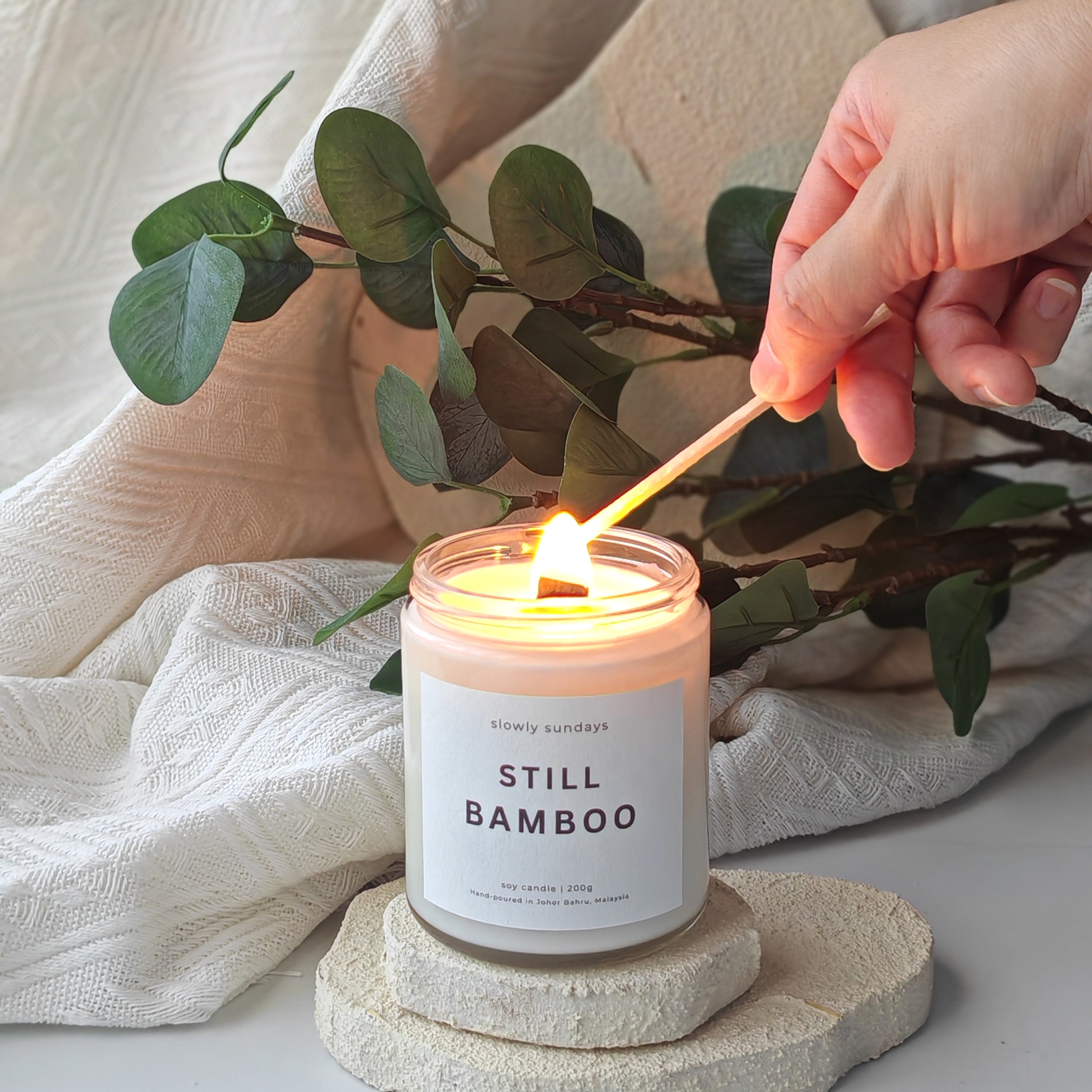 Still Bamboo Soy Candle